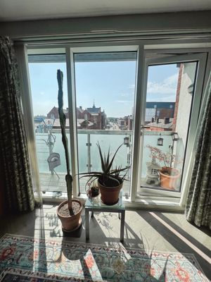 Balcony window- click for photo gallery